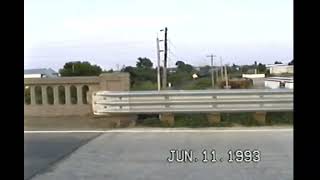 Amtrak California Zephyr with Three F40PH at Mt Pleasant Iowa June 11 1993 [upl. by Roth]