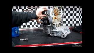 BMW Service  Oilhead Cam Chain Guide Rail Replacement [upl. by Asli]