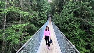 Capilano Suspension Bridge  Canada  North Vancouver  vancouver  britishcolumbia  canada [upl. by Stacia]