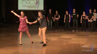 2018 CMJ Championships  Modern Jive Gold Medallists Performance [upl. by Retxab199]