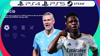 PES2021 OPTION FILE  V1  Season 2024  PS4PS5PC [upl. by Huggins]