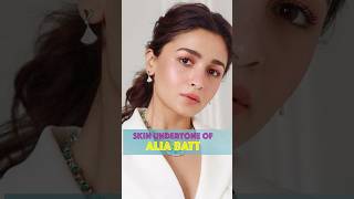 Alia Batt’s Skin Undertone Secrets aliabhatt shorts viralshorts beauty skintones [upl. by Willner]