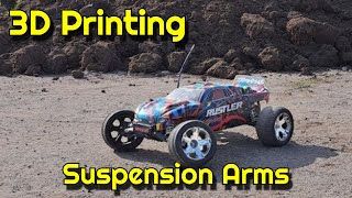 3D Printing Suspension Arms for Traxxas Rustler [upl. by Luo962]