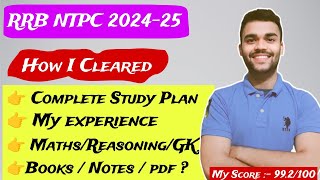 RRB NTPC EXAM 2024 Complete Strategy  Roadmap  Timetable  All Subject  SM Arvind Tiwari [upl. by Hewes]