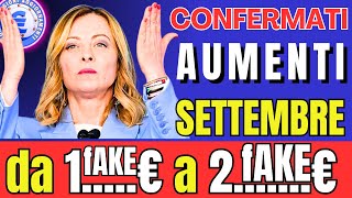 🔴ULTIMORA AUMENTO DA 1200€ A 2200€ CONFERMATO OGGI DAL TG1👉 NOTIZIA FALSA [upl. by Bellew]