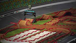 Daytona Supercross Track Map 2023 [upl. by Anera65]