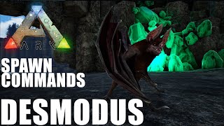 Ark DESMODUS spawn commands [upl. by Scherman]