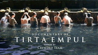 Documentary of tirta empul bali CREWDED TEAM [upl. by Carry]