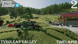 💪🚜 Mastering the Grass in Farming Simulator 22  Tyrolean Valley 🌾  Episode 2 [upl. by Aissat]