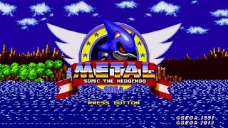 Metal Sonic in Sonic 1 2013 Decompilation ✪ Complete Playthrough [upl. by Neelhsa876]