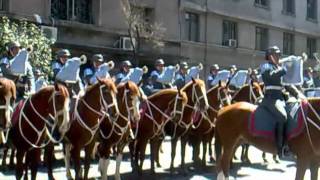 Banda Montada Granaderos Ejercito Chile [upl. by Ettesel580]