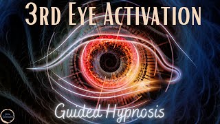 👁️Powerful 3rd EYE Hypnosis  Activate amp Open the 3rd Eye Pineal Gland Activation [upl. by Martha]