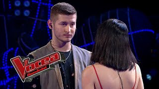 Ionuț Panait vs Denisa Avram „Skinny Love”  Confruntări  Vocea României  Sezonul 10 [upl. by Rabah]