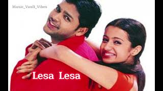 Lesa Lesa Song  Lesa Lesa Movie tamil [upl. by Nalhsa923]