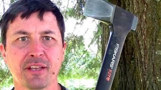 Fiskars X27 Axe VS Traditional Splitting Maul [upl. by Randall]