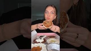 LET’S EAT SOME CRUMBL PIE 🥧🥧🥧 notalking asmr foodasmr crumbl eating mukbang satisfying [upl. by Saltzman]