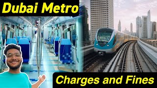 DUBAI METRO  Everything You Need To Know About NOL Cards Dubai Metro Timings amp Dubai Metro Fines [upl. by Atinnek8]