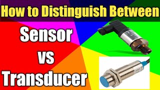 Difference between Sensor and Transducer  What is Sensor What is Transducer  Hindi [upl. by Udella]