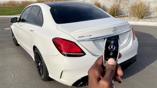 2022 MercedesAMG C 63 S Sedan  Loud Exhaust Sound the last V8 C Class ever in beautiful details [upl. by Kobi131]