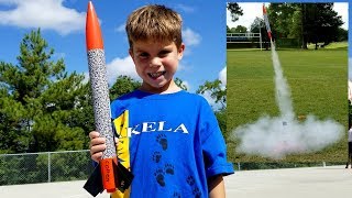 Launching Rockets at Scout Day [upl. by Nahgen]