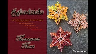 Jak zrobić papierowe gwiazdki  quilling [upl. by Alvy]