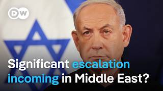 Israel vows retaliation for Iranian missile attack  DW News [upl. by Hachmann]