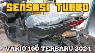 VARIO 160 TERBARU 2024💥 SENSASI TURBO [upl. by Hickey]