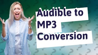 Can VLC convert Audible to MP3 [upl. by Chace]