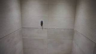 Wetroom Project Using Porcelanosa Tiles  Beau Tiling [upl. by Narib]