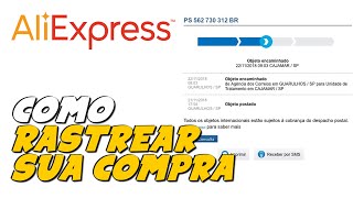 Como RASTREAR e ACOMPANHAR COMPRA feita no ALIEXPRESS [upl. by Eelarac]