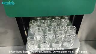 Lyophilized Bead Handling For Lyophilized Beads Mass Production  Lyophilized Bead Automation [upl. by Dlaner]