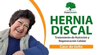 Hernia Discal Tratamiento Natural Protrusión Discal  CASO DE ÉXITO [upl. by Esaj752]