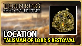 Elden Ring DLC  Talisman of Lords Bestowal Location [upl. by Marlo]