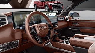 Refreshed 2025 Toyota Tundra  INTERIOR Facelift Preview [upl. by Ordnagela495]