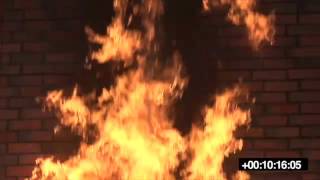 STOFIX Ventilated Brick Cladding System BRE Fire Test  FULL LENGTH VIDEO  NOT EDITED [upl. by Lletniuq]