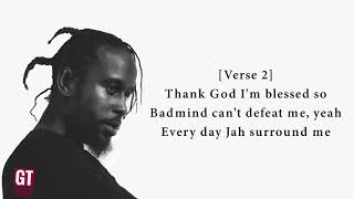 Popcaan  Silence Lyrics Video 🎤quot [upl. by Neerual]