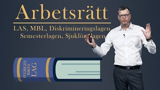 Arbetsrätt  Fem centrala lagar  Onlineutbildning [upl. by Myles]