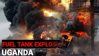 FUEL TANKER EXPLOSION IN MATUGA KIGOOGWA UGANDA OMUWENDO GWABAFUDE GUKYALINYA [upl. by Durand]