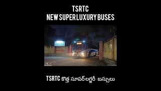 TSRTC New SUPER LUXURY buses Watch TSRTC Super Luxury full videos in our channel [upl. by Aremaj624]