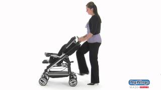 2011 Stroller  Peg Perego Pliko P3 Compact  How to Open [upl. by Eiram]