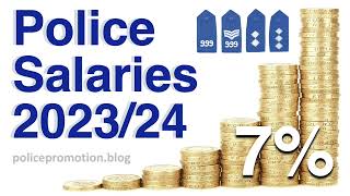 UK Police Salaries 202324 [upl. by Neelyahs]