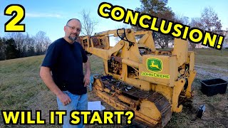 Forgotten John Deere 1010 Track Loader Part 2 [upl. by Atauqal]