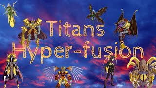 Les Titans en Hyper fusion dans Huntik [upl. by Okoyk464]