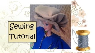 Musketeer Hat Sewing Tutorial [upl. by Isayg]