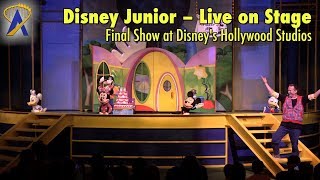 Final Disney Junior – Live on Stage show at Disneys Hollywood Studios [upl. by Cooley]