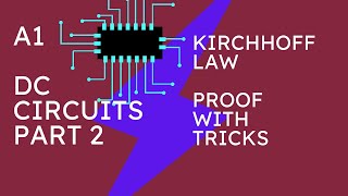 A1  Kirchhoff Law Trick  Questions Part 2 [upl. by Becker]