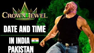 WWE Crown Jewel 2024 Date And Time In INDIA  Crown Jewel Date And Time  Full Detail [upl. by Worth]