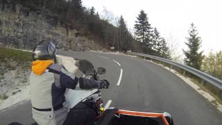 Première sortie de la KTM 1190 R  DJ Construction [upl. by Harwilll]