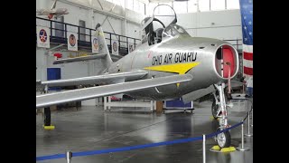 Museum Aircraft History Series  Republic F84 Thunderstreak [upl. by Blondell107]