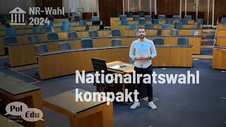 Österreichs Nationalratswahl 2024 kompakt erklärt [upl. by Ytsirc]